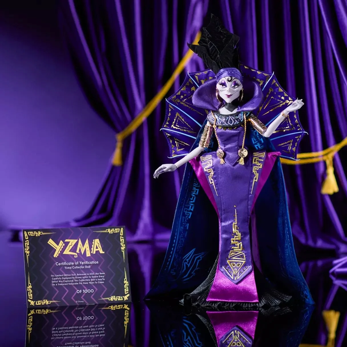 New Yzma Limited Edition Doll - The Emperor's New Groove 25th